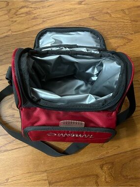 Magellan Outdoors Red and Black Insulated lunch box /Travel Bag